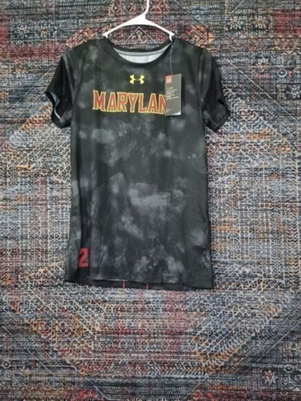 Under Armour women Maryland Jorgensen athletic tee S NWT